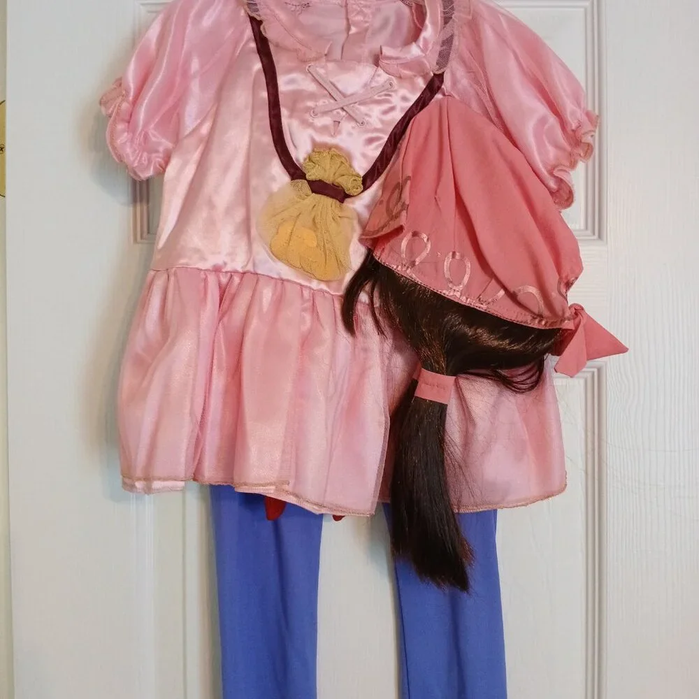 NWT ~Disney Store Izzy from Jake and The Neverland Pirate Costume size Girls 4T